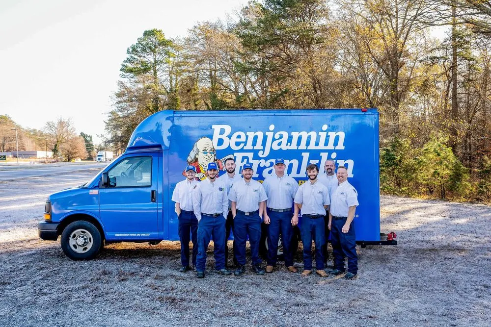 Slide of Benjamin Franklin Plumbing