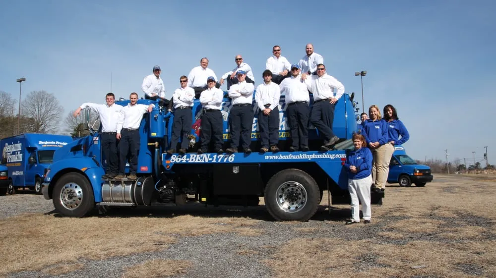 Slide of Benjamin Franklin Plumbing