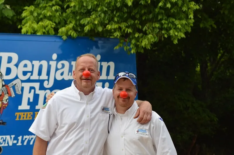 Slide of Benjamin Franklin Plumbing