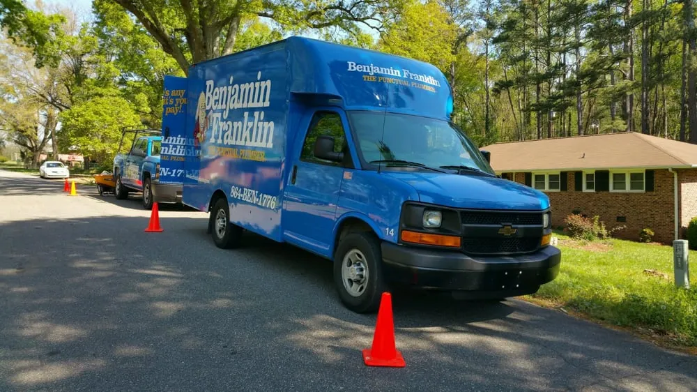 Slide of Benjamin Franklin Plumbing