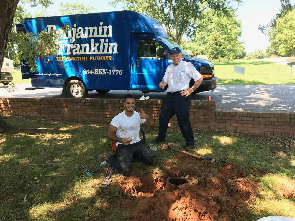 Slide of Benjamin Franklin Plumbing