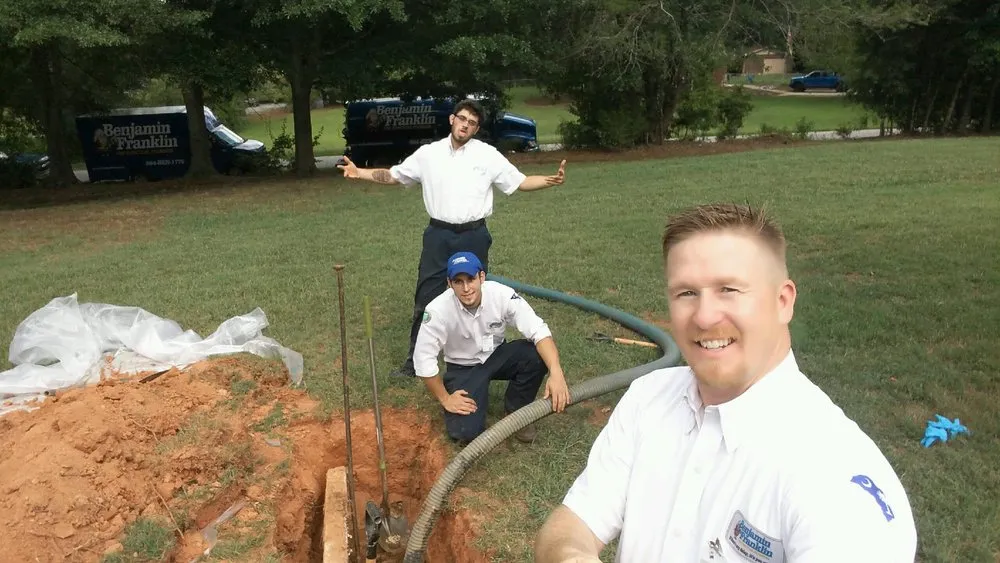 Slide of Benjamin Franklin Plumbing