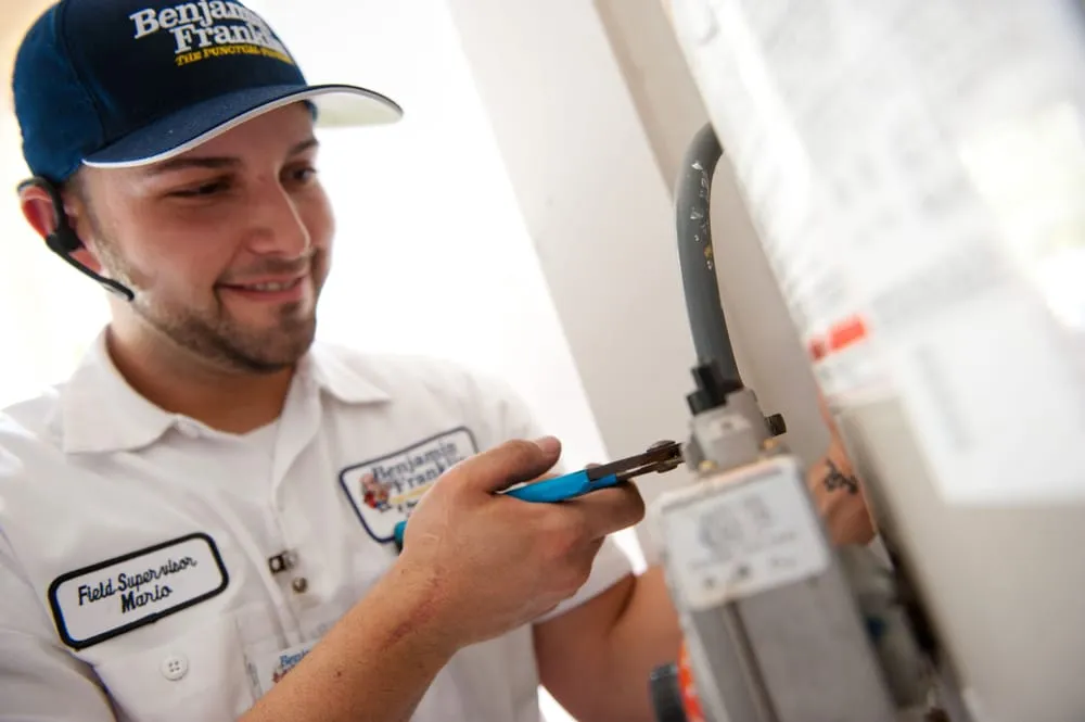 Slide of Benjamin Franklin Plumbing