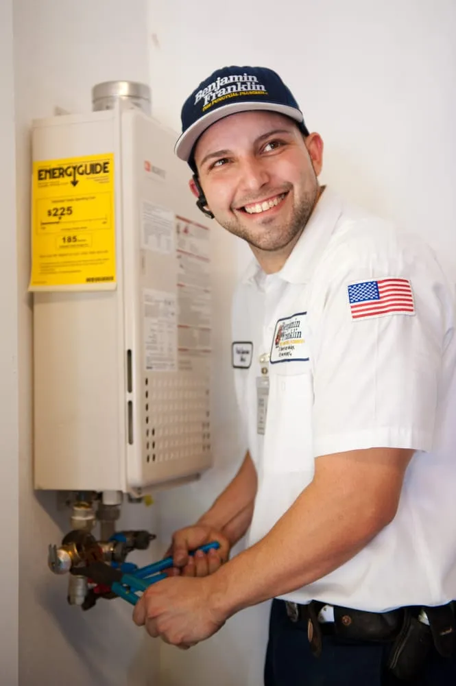 Slide of Benjamin Franklin Plumbing