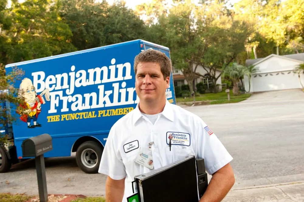 Slide of Benjamin Franklin Plumbing