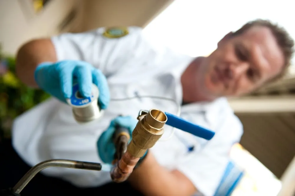 Slide of Benjamin Franklin Plumbing