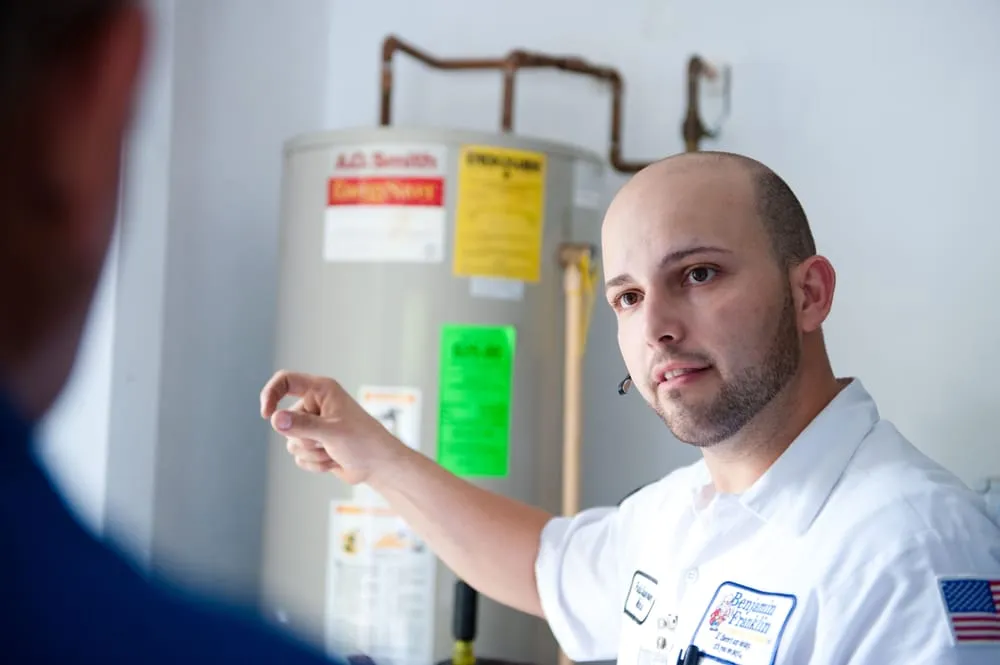 Slide of Benjamin Franklin Plumbing