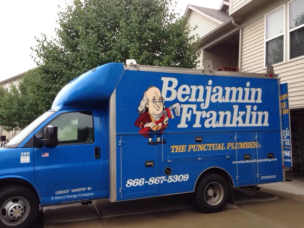 Slide of Benjamin Franklin Plumbing