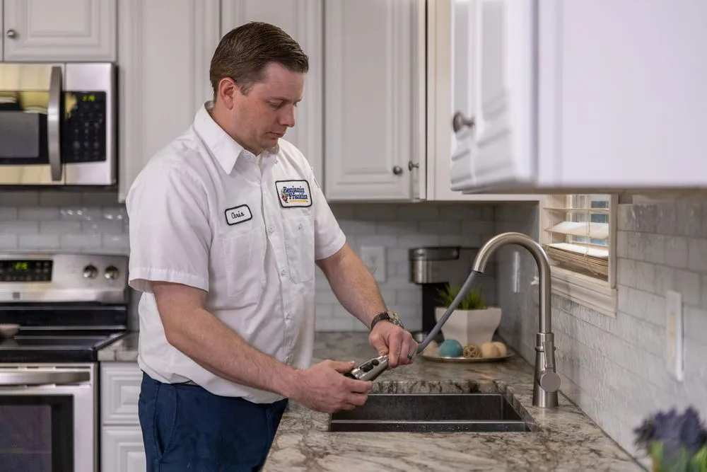 Slide of Benjamin Franklin Plumbing