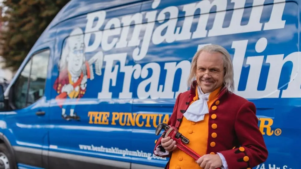 Slide of Benjamin Franklin Plumbing