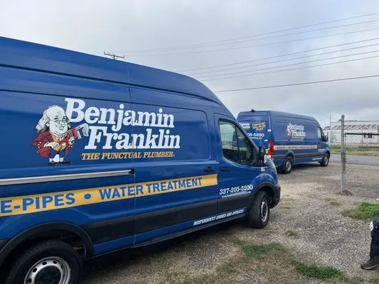 Benjamin Franklin Plumbing Logo