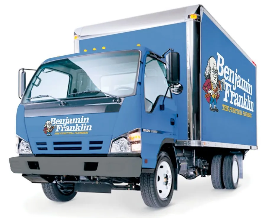 Slide of Benjamin Franklin Plumbing
