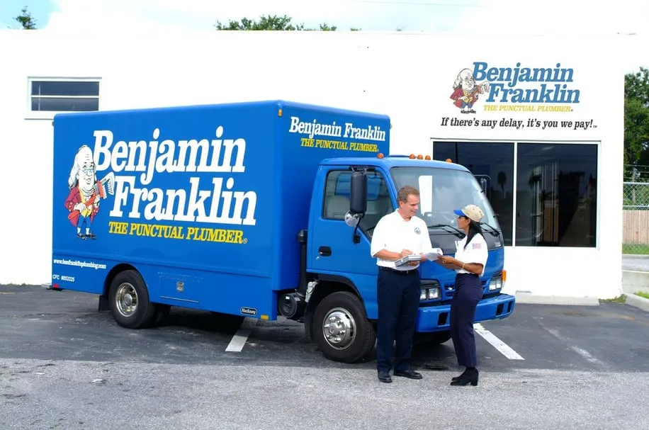 Slide of Benjamin Franklin Plumbing