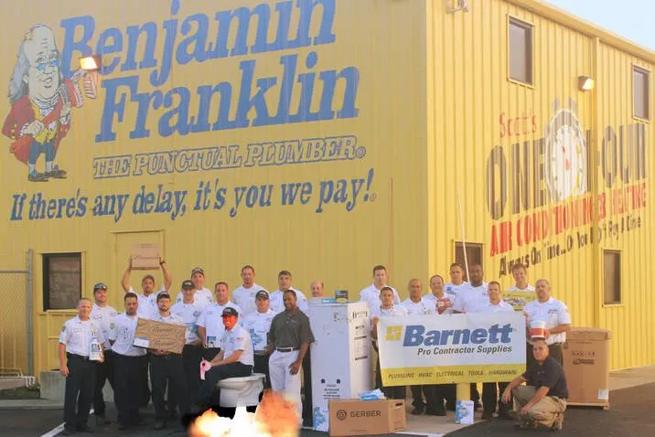 Slide of Benjamin Franklin Plumbing