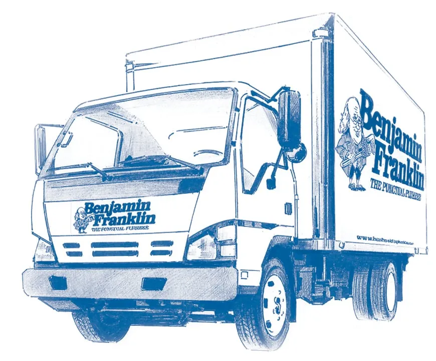 Slide of Benjamin Franklin Plumbing