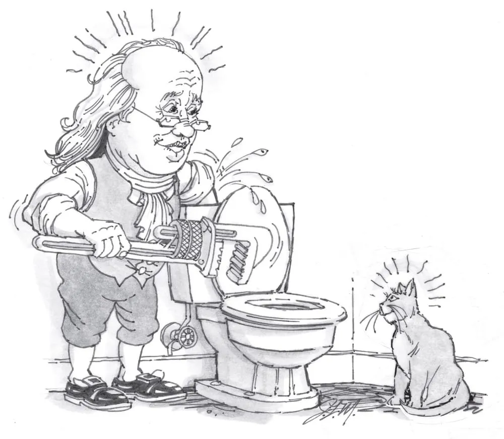 Slide of Benjamin Franklin Plumbing