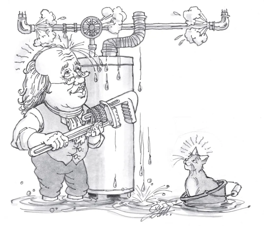 Slide of Benjamin Franklin Plumbing