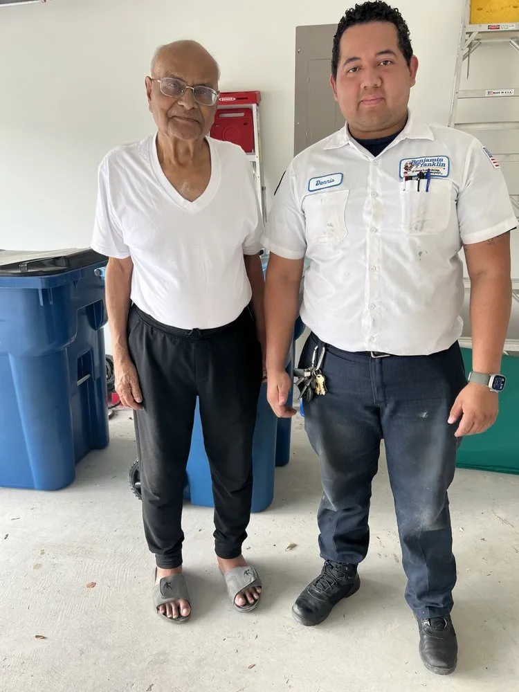 Slide of Benjamin Franklin Plumbing of Rosenberg