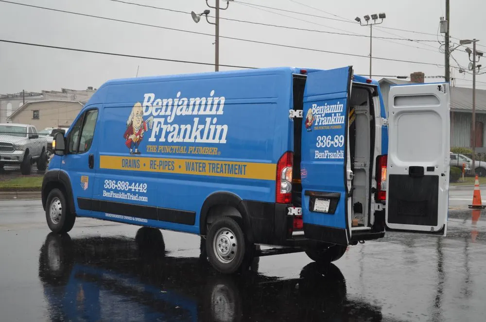 Slide of Benjamin Franklin Plumbing Of The Triad