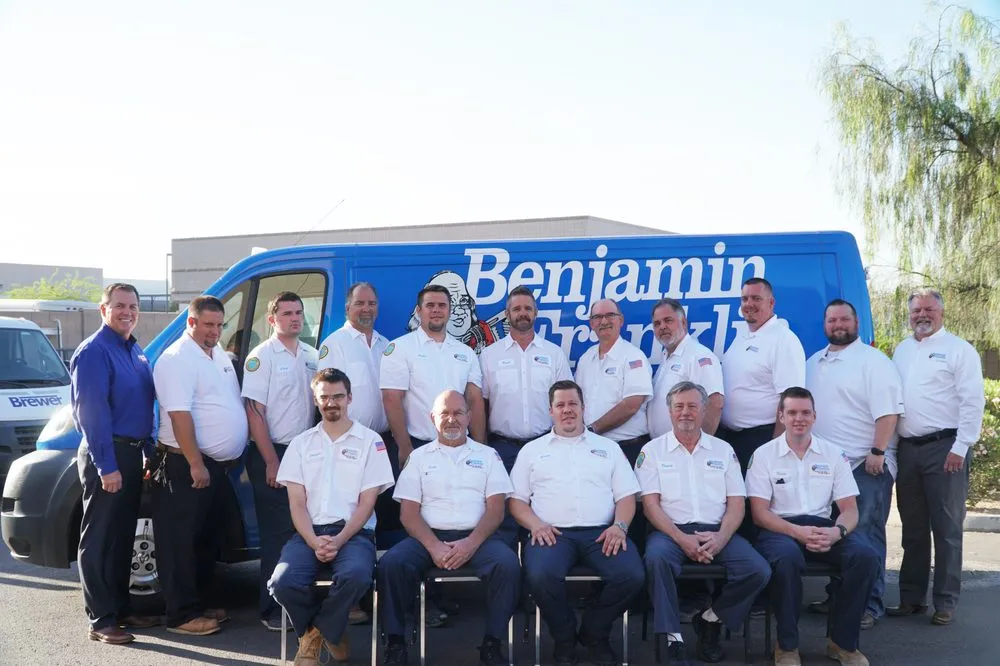 Slide of Benjamin Franklin Plumbing