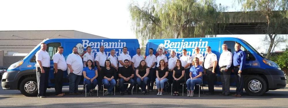 Slide of Benjamin Franklin Plumbing