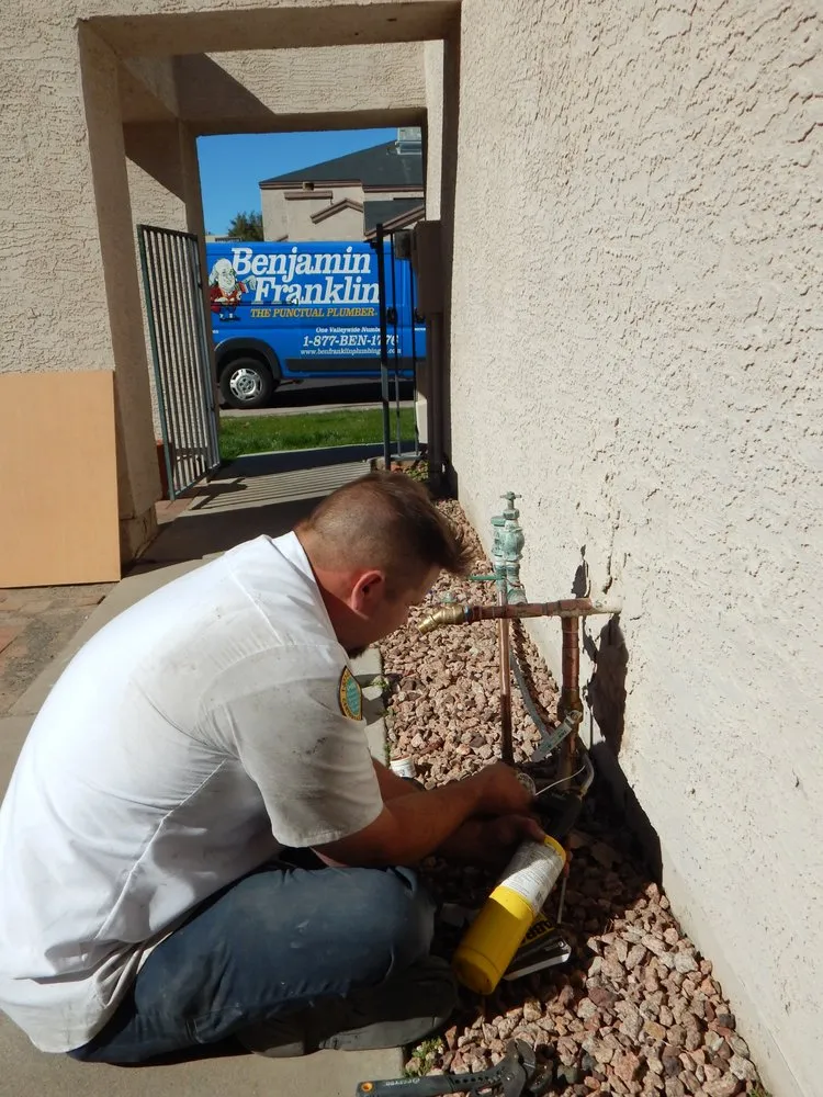 Affordable water heater service experts serving Phoenix, AZ - Benjamin Franklin Plumbing