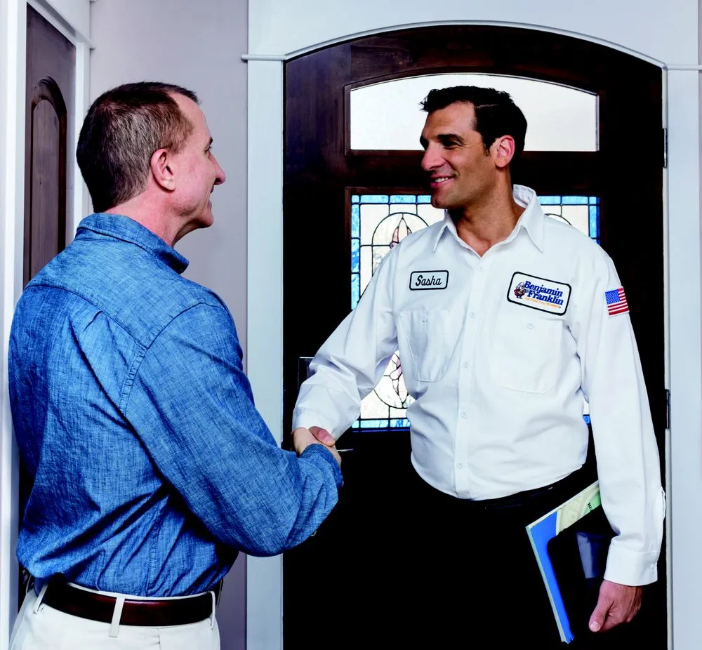 Slide of Benjamin Franklin Plumbing