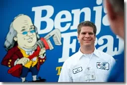 Slide of Benjamin Franklin Plumbing