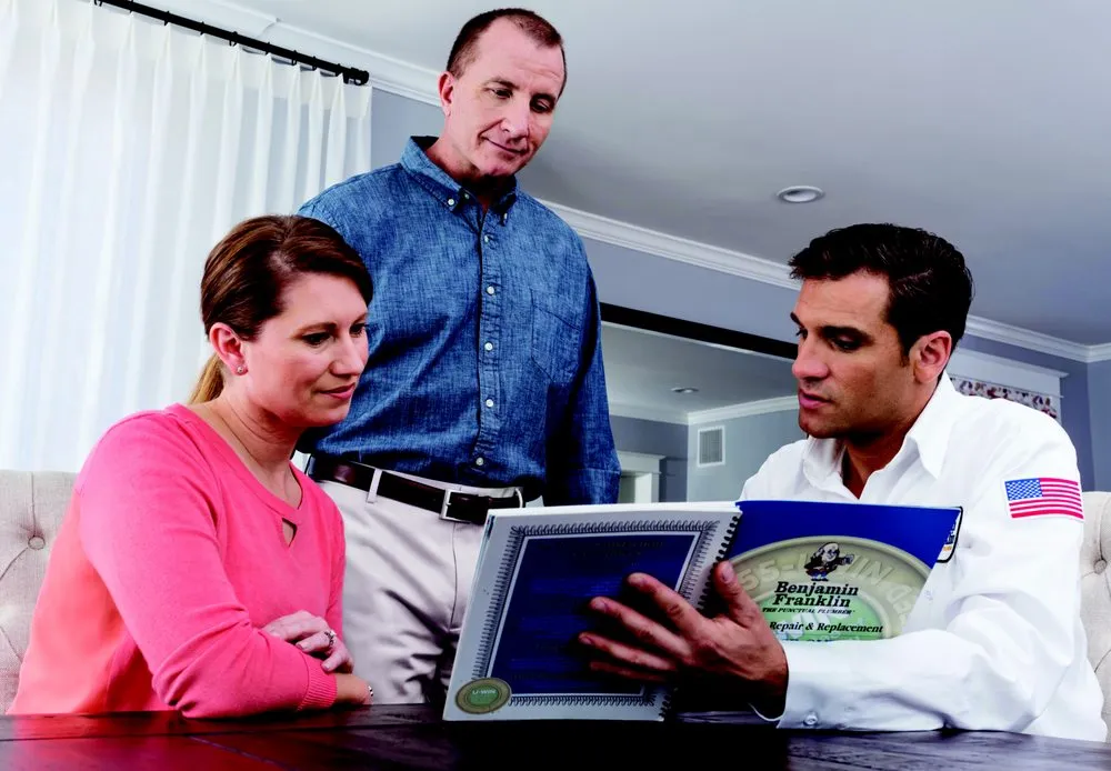 Slide of Benjamin Franklin Plumbing