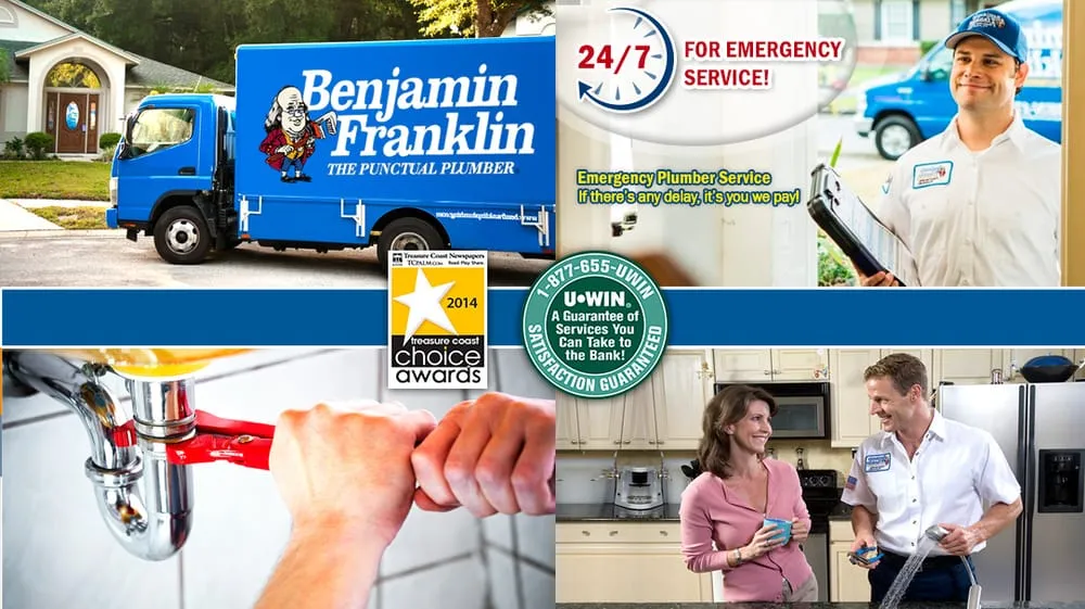 Slide of Benjamin Franklin Plumbing