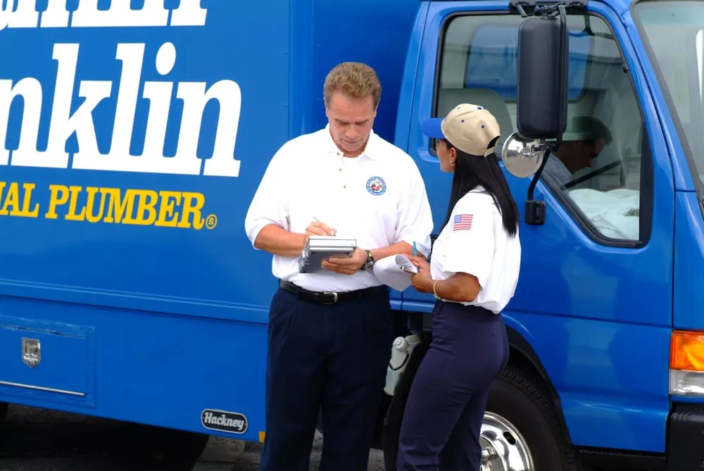 Slide of Benjamin Franklin Plumbing
