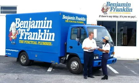 Slide of Benjamin Franklin Plumbing