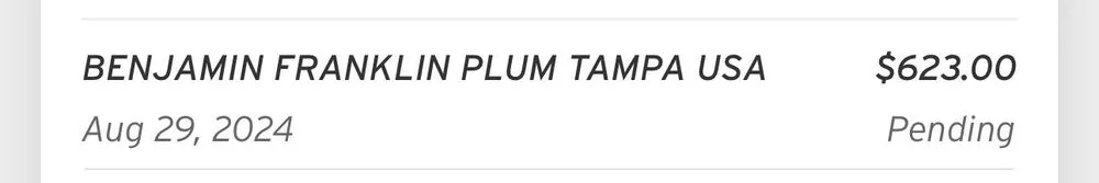 Slide of Benjamin Franklin Plumbing