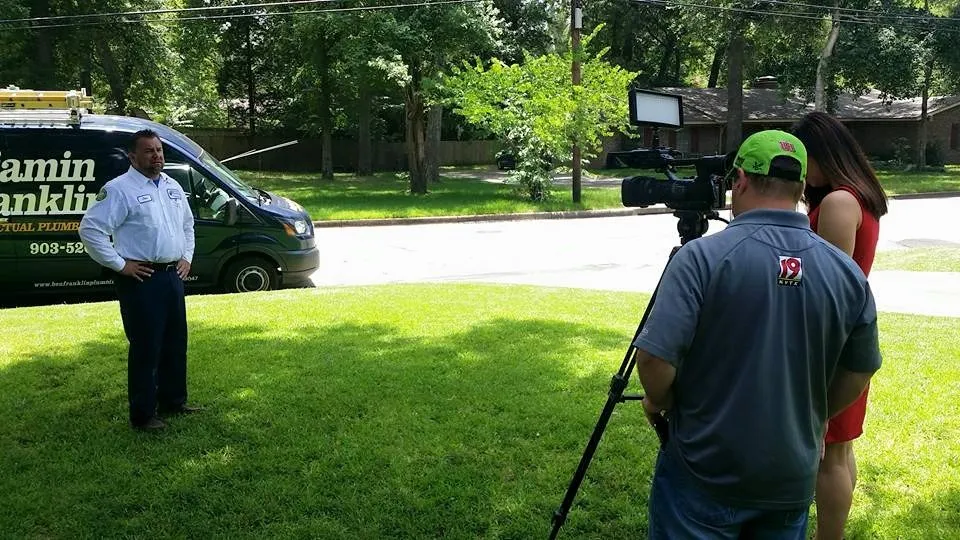 Slide of Benjamin Franklin Plumbing