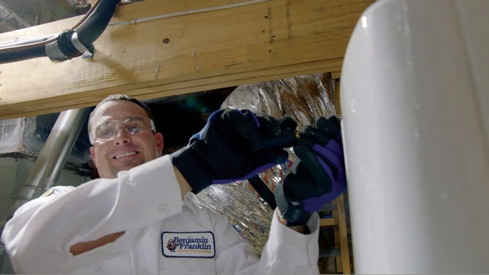 Slide of Benjamin Franklin Plumbing