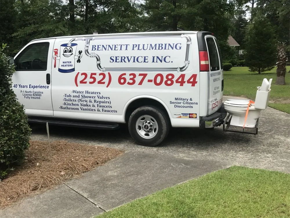 Slide of Bennett Plumbing Service
