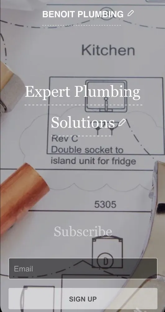 Slide of Benoit Plumbing