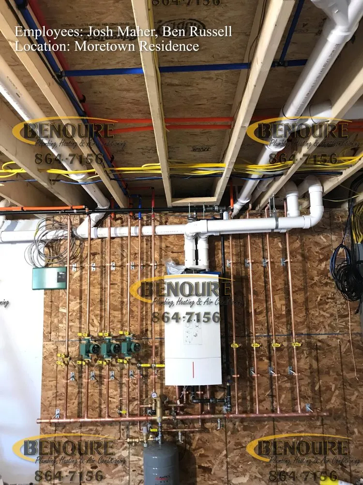 Slide of Benoure Plumbing & Heating