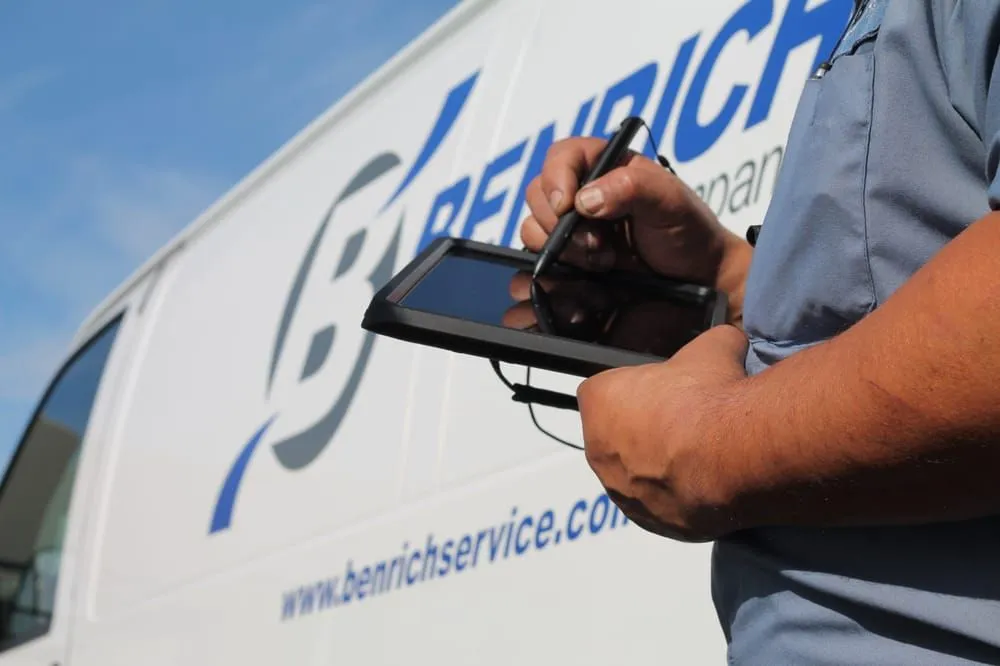 Slide of Benrich Service Company