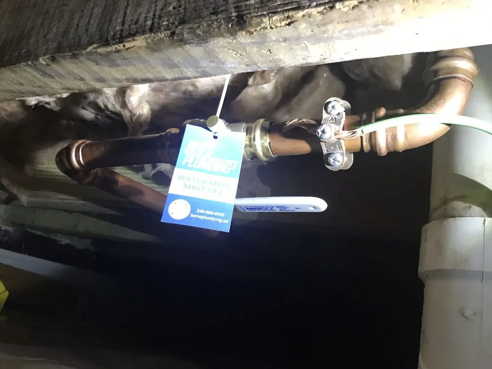 Slide of Ben's Plumbing