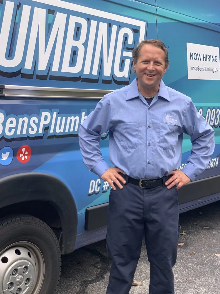 Professional drain cleaning experts serving Silver Spring, MD - Ben's Plumbing