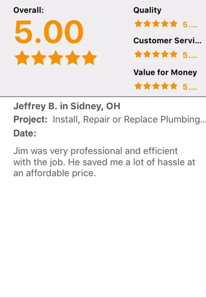 Slide of Bentley Plumbing and Drain Service