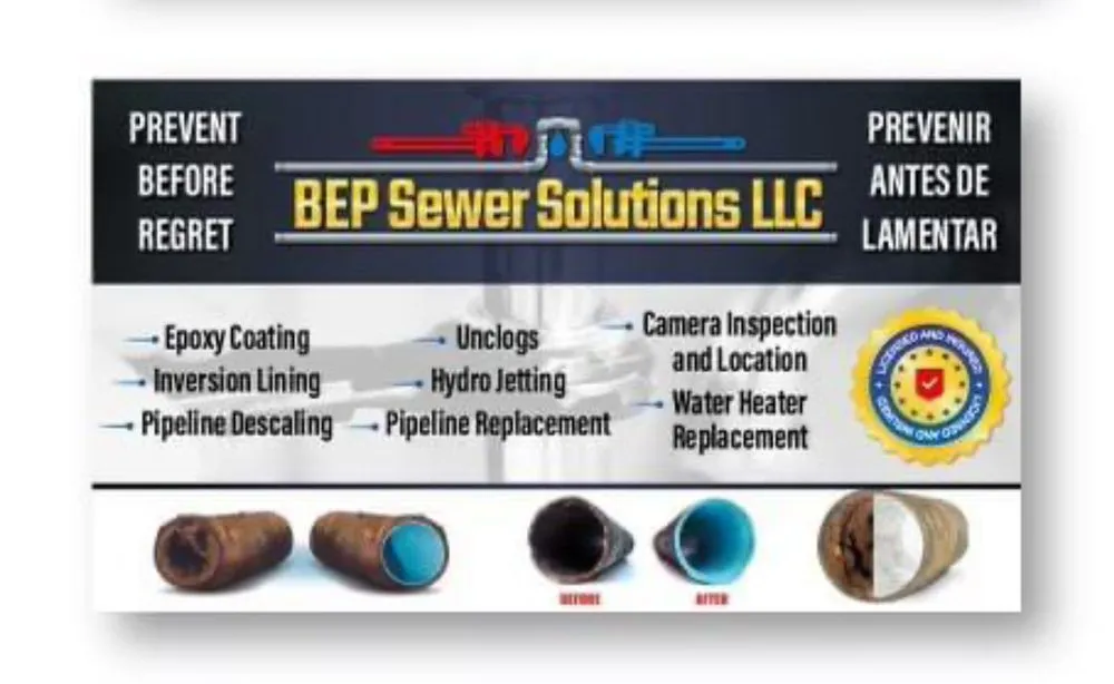 Slide of BEP Sewer Solutions