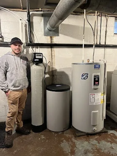Professional water heater service in Reading, PA by Berks Plumbing Specialist