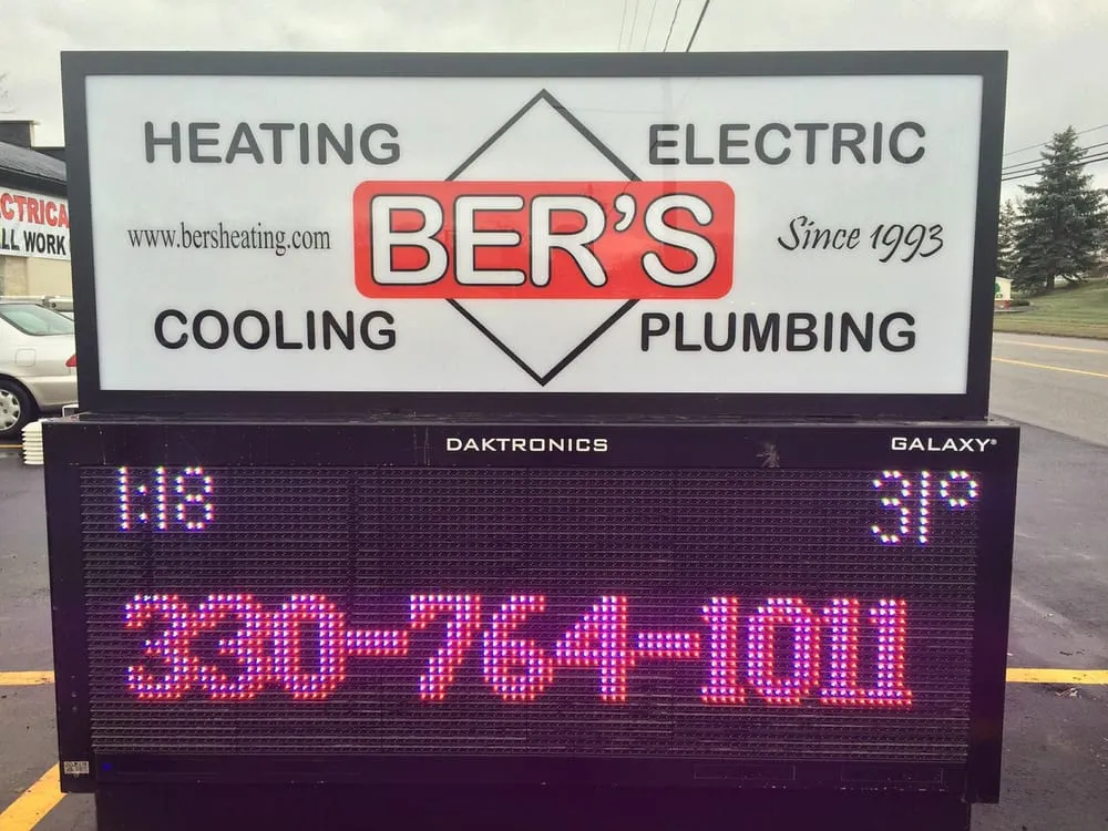 Affordable emergency plumbing for homes in Brunswick, OH by BER’s HVAC, Plumbing & Electric