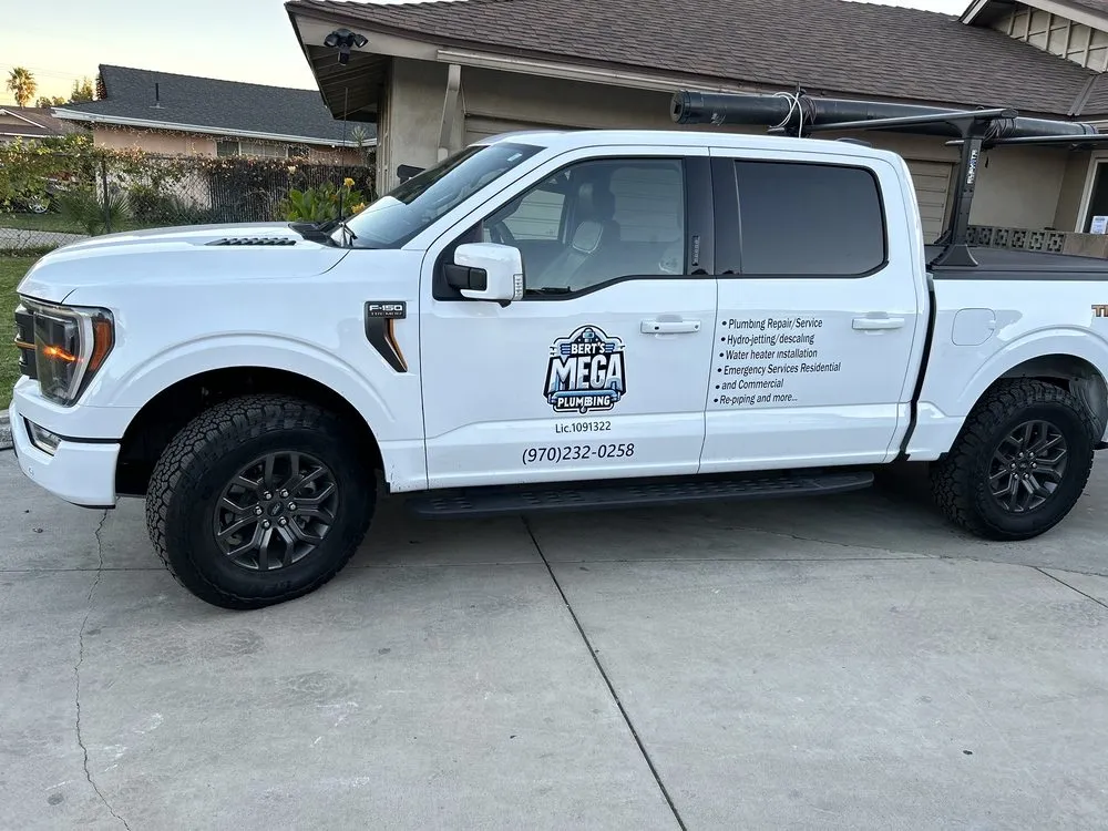 Slide of Bert’s Mega Plumbing