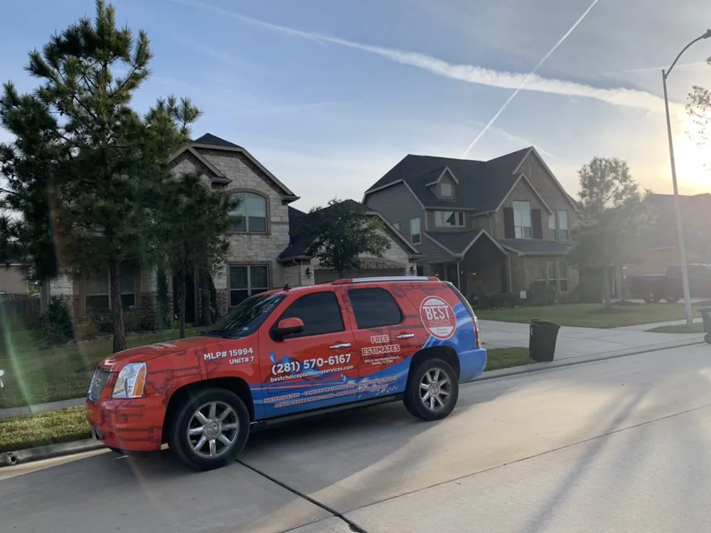 Top-rated water heater service for homes in Humble, TX by Best Choice Drains & Plumbing