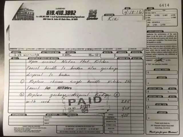 Reliable emergency plumbing in Chula Vista, CA by Best Choice Drains and Plumbing