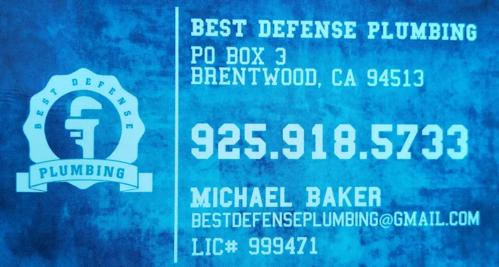 Slide of Best Defense Plumbing