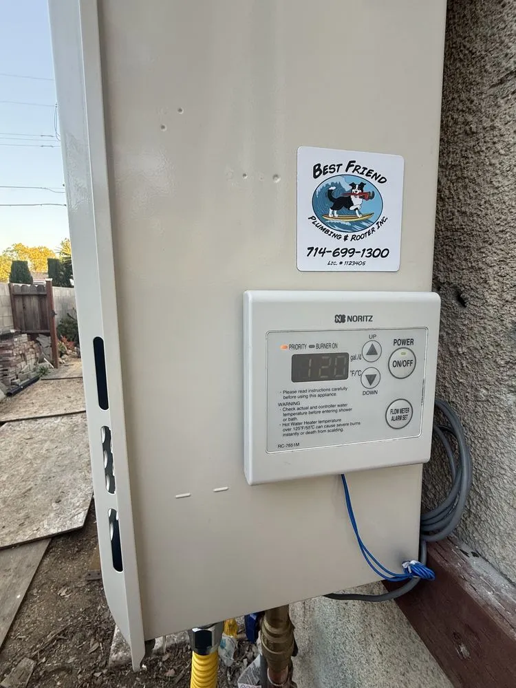 Slide of Best Friend Plumbing & Rooter